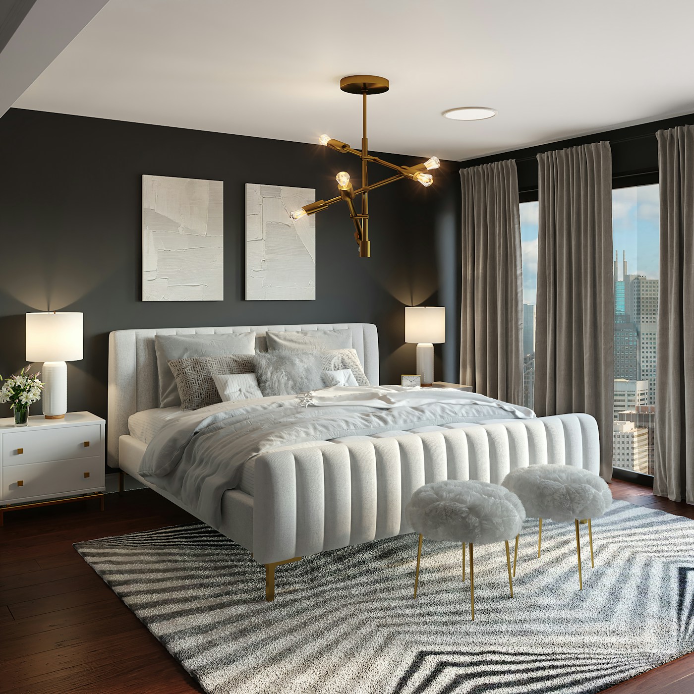 Suite privada Pozuelo decoración Madrid